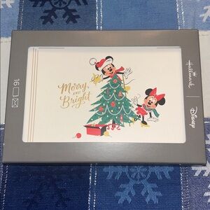 {Disney x Hallmark} ‘Merry & Bright’ Holiday Cards with Red and Green Accents